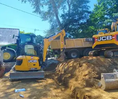 travaux d'empierrement Pont Péan-3